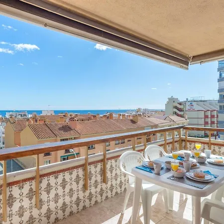 Lujo En La Carihuela - Vistas Frontales Al Mar Y Parking! Apartmán
