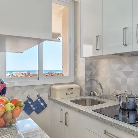 Apartmán Lujo En La Carihuela - Vistas Frontales Al Mar Y Parking! Torremolinos
