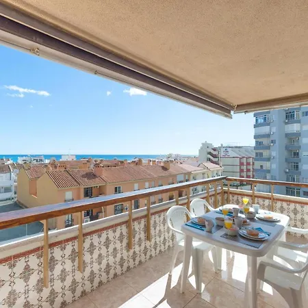 Lujo En La Carihuela - Vistas Frontales Al Mar Y Parking! Daire